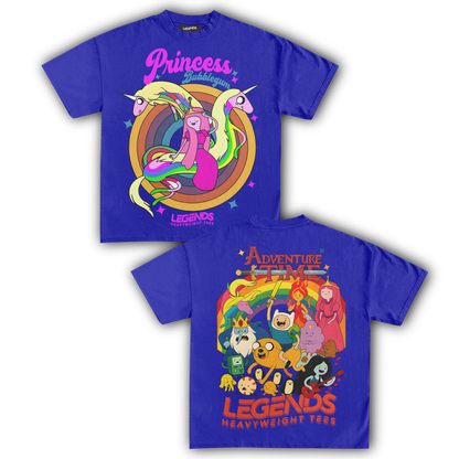 ADVENTURE TIME - PRINCESS BUBBLEGUM TEE II (DOUBLE SIDED)