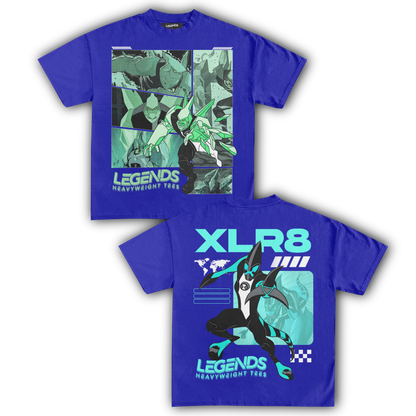 DIAMONDHEAD & XLR8 TEE (DOUBLE SIDED)