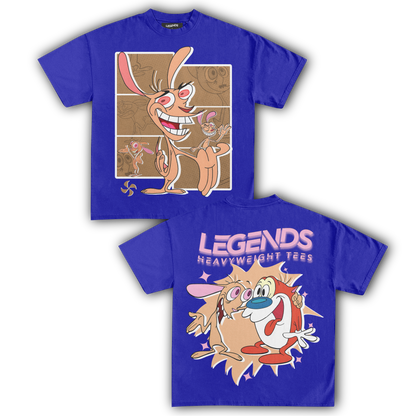 REN & STIMPY TEE III (DOUBLE SIDED)