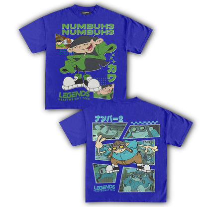 KIDS NEXT DOOR - NUMBER 3 & 2 TEE (DOUBLE SIDED)