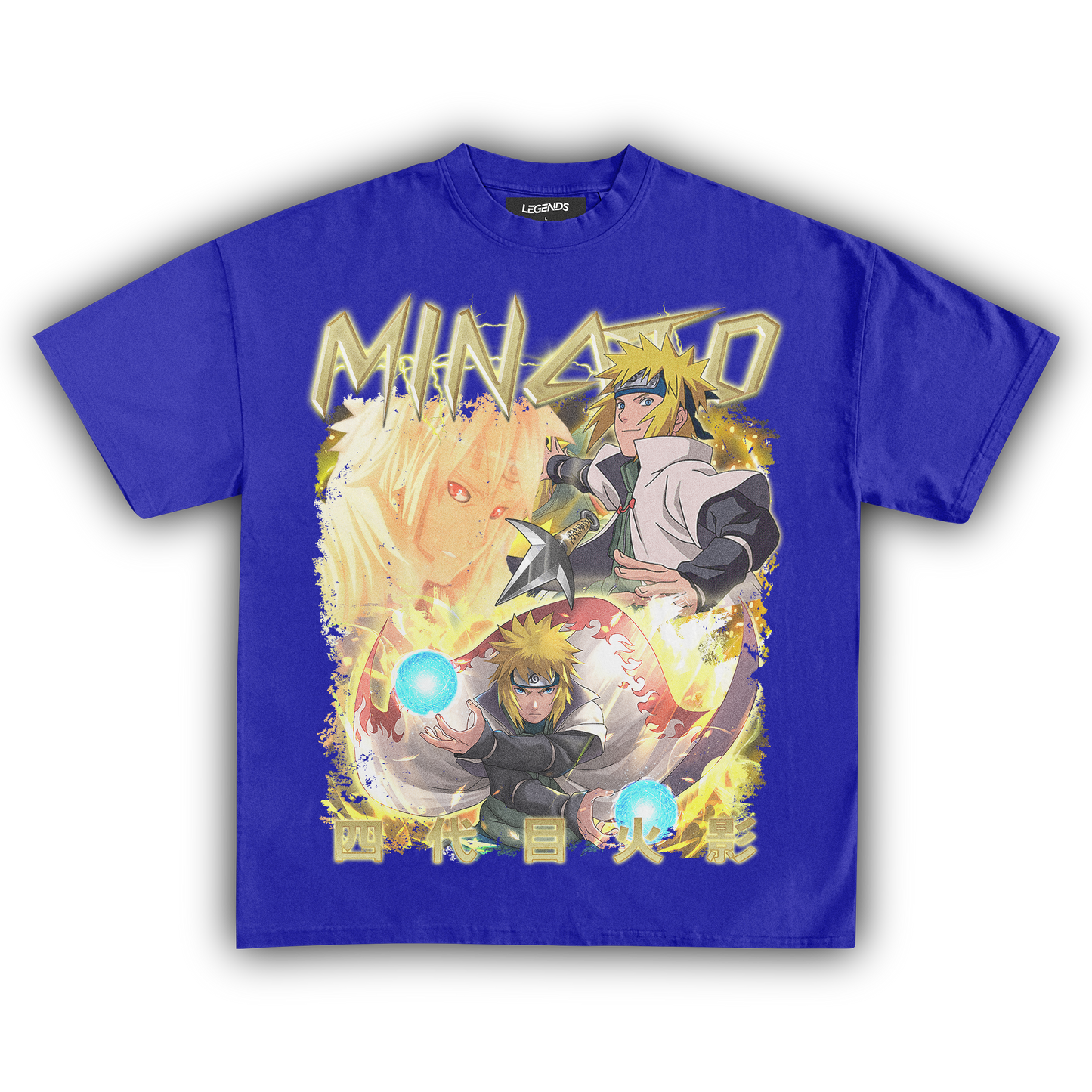 NARUTO SHIPPUDEN MINATO VINTAGE TEE