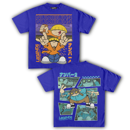 KIDS NEXT DOOR - NUMBER 4 & 2 TEE (DOUBLE SIDED)