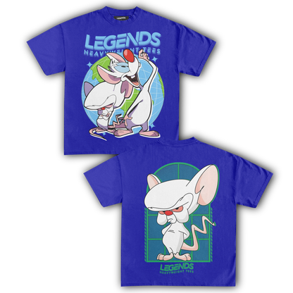 PINKY & THE BRAIN TEE IV (DOUBLE SIDED)