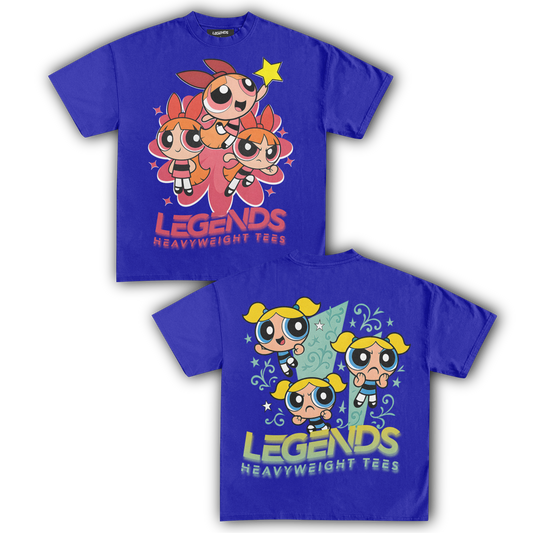 BLOSSOM & BUBBLES TEE (DOUBLE SIDED)