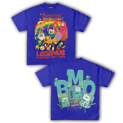 ADVENTURE TIME - BMO TEE I (DOUBLE SIDED)