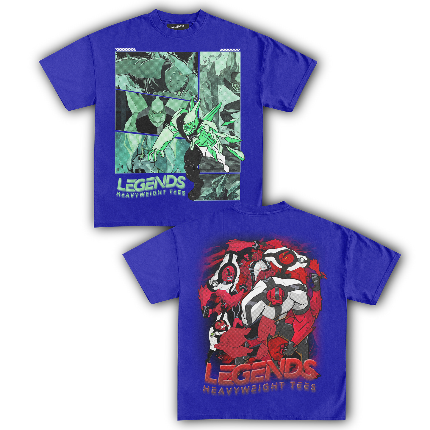 DIAMONDHEAD & FOURARMS TEE (DOUBLE SIDED)