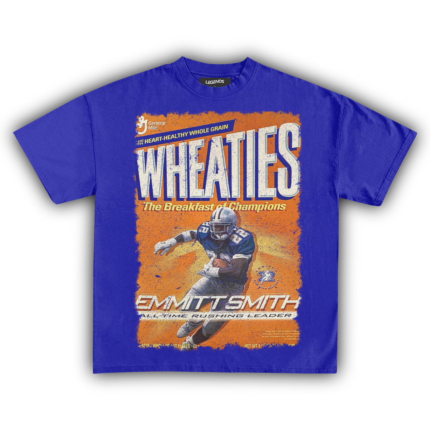 WHEATIES EMMITT SMITH 2002 VINTAGE TEE