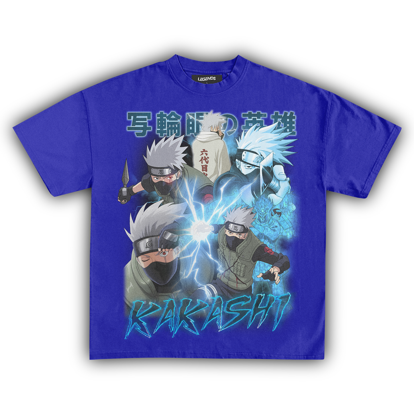 NARUTO SHIPPUDEN KAKASHI VINTAGE TEE