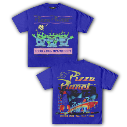TOY STORY - PIZZA PLANET TEE IV (DOUBLE SIDED)