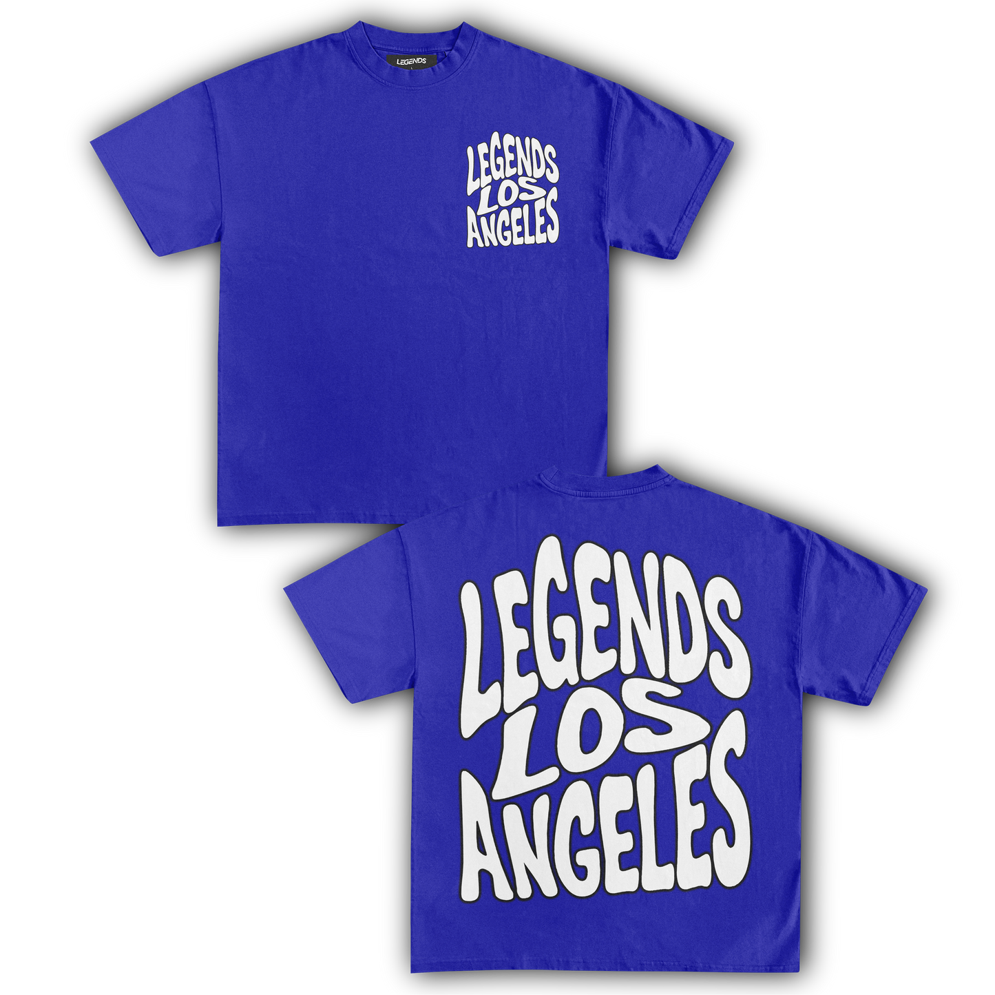 LEGENDS LOS ANGELES DOUBLE TEE WHITE