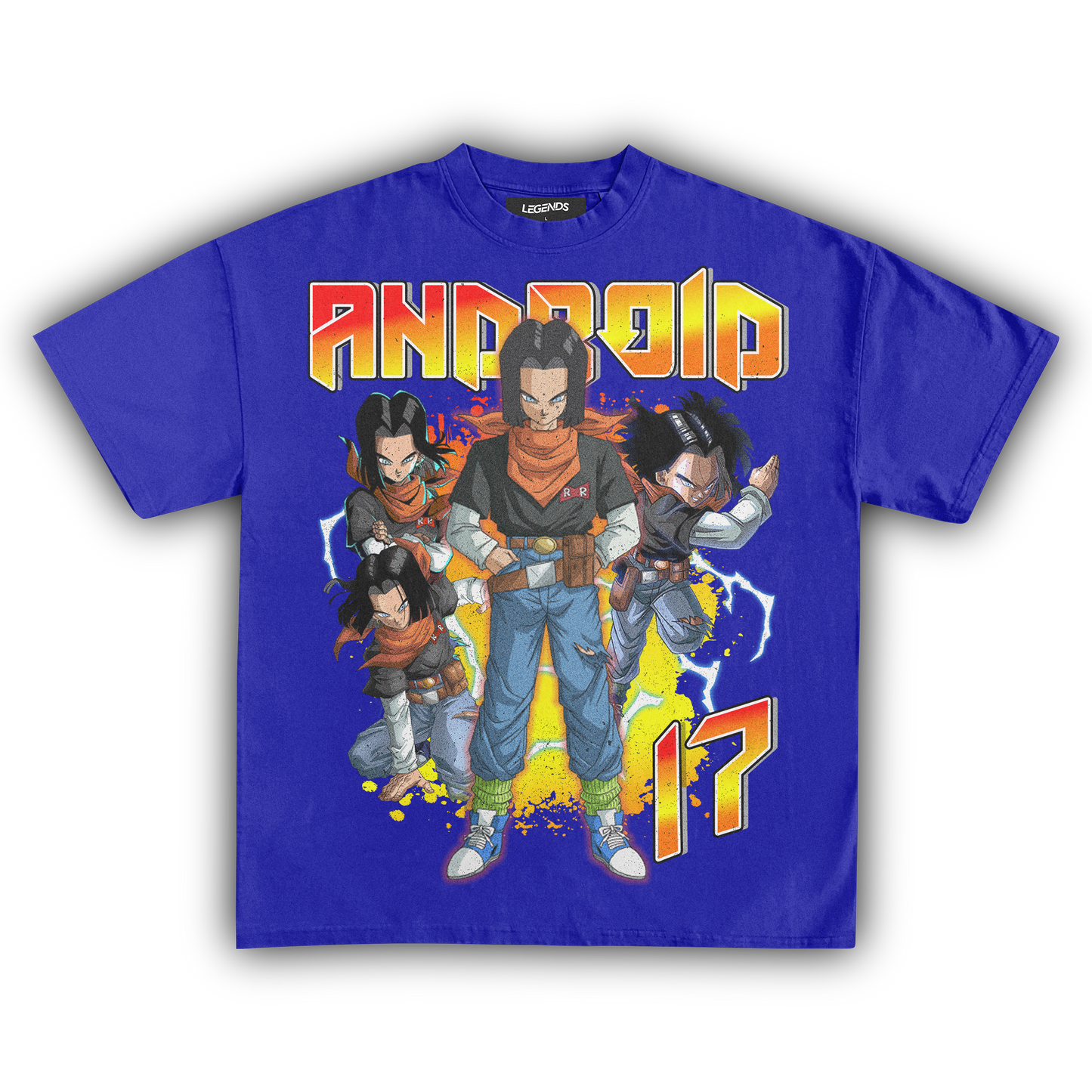 DRAGON BALL Z: ANDROID 17 VINTAGE TEE