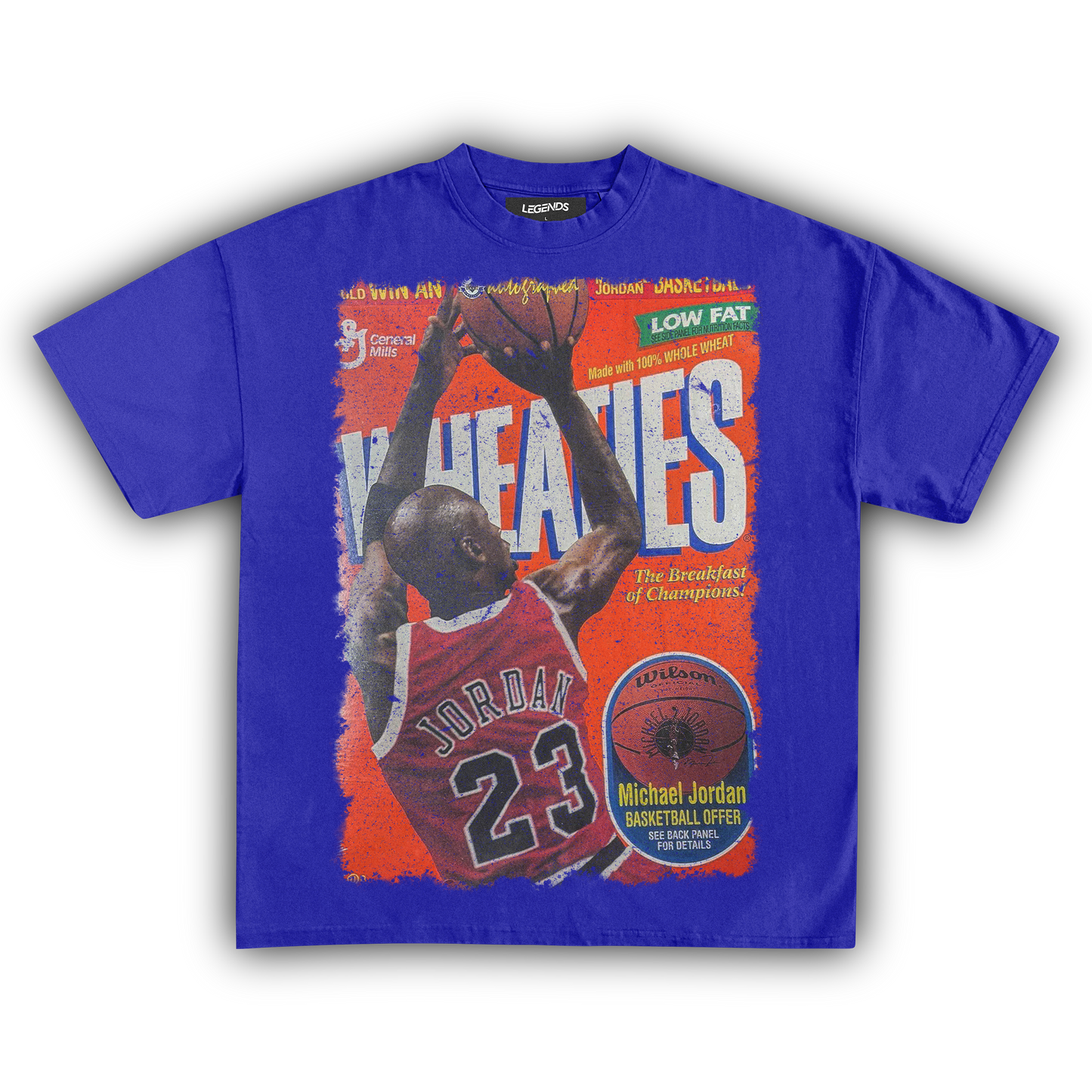 WHEATIES MICHAEL JORDAN  1998 VINTAGE TEE