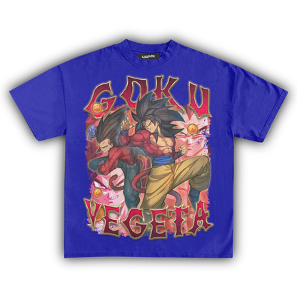 DRAGON BALL Z: GOKU x VEGETA VINTAGE TEE