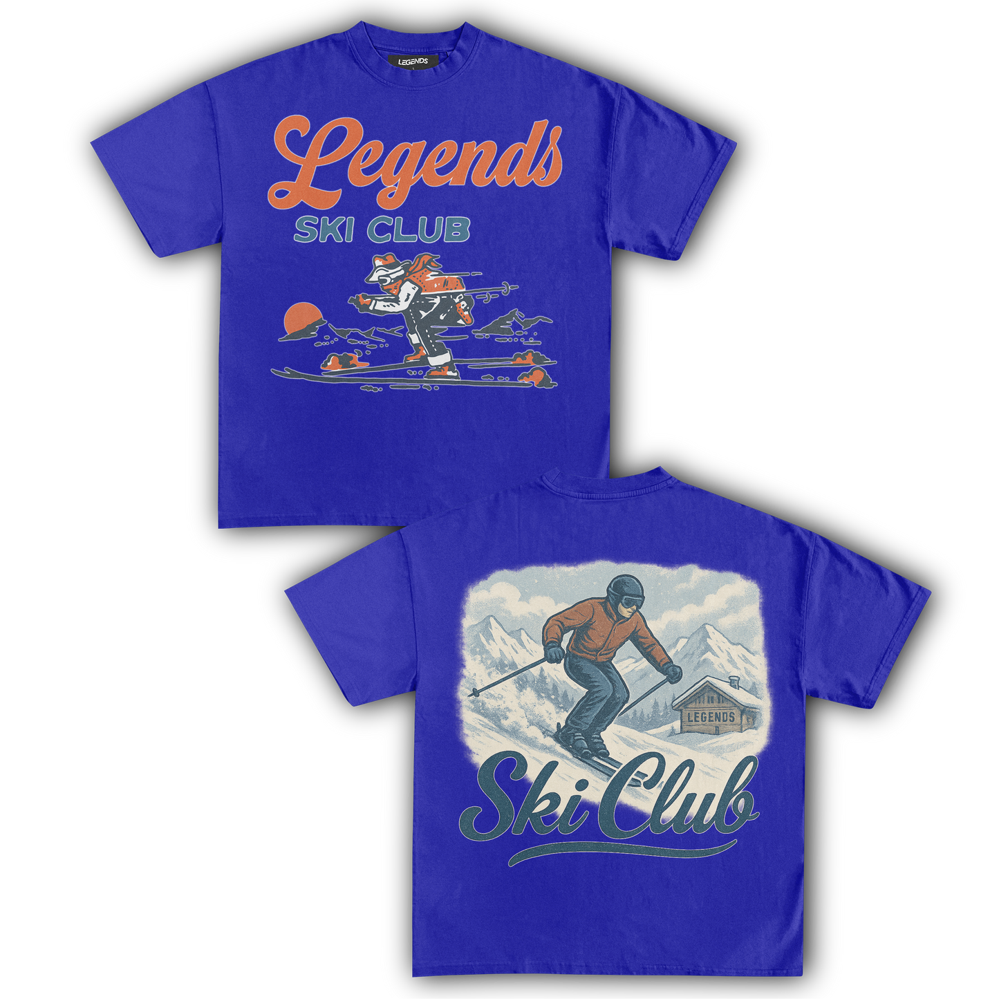 LEGENDS SKI CLUB - SKI CLUB II (DOUBLE SIDED)