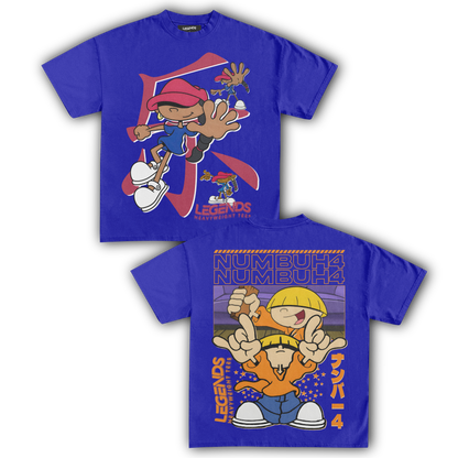 KIDS NEXT DOOR - NUMBER 5 & 4 TEE (DOUBLE SIDED)
