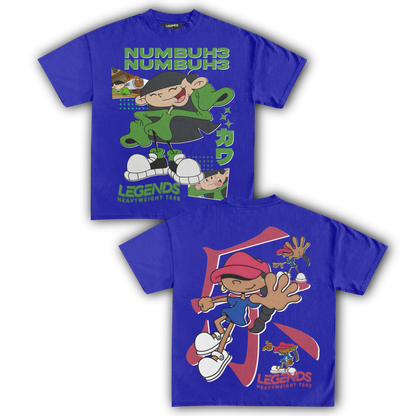 KIDS NEXT DOOR - NUMBER 3 & 5 TEE (DOUBLE SIDED)