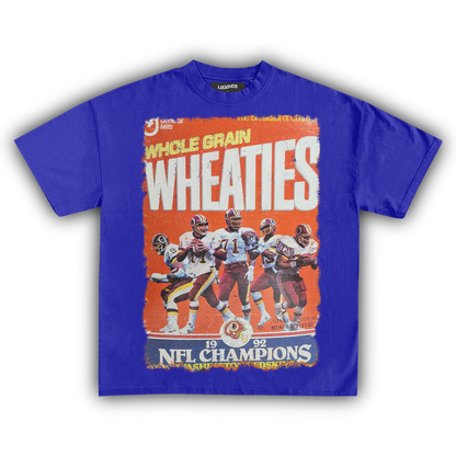 WHEATIES REDSKINS CHAMPIONS 1992 VINTAGE TEE