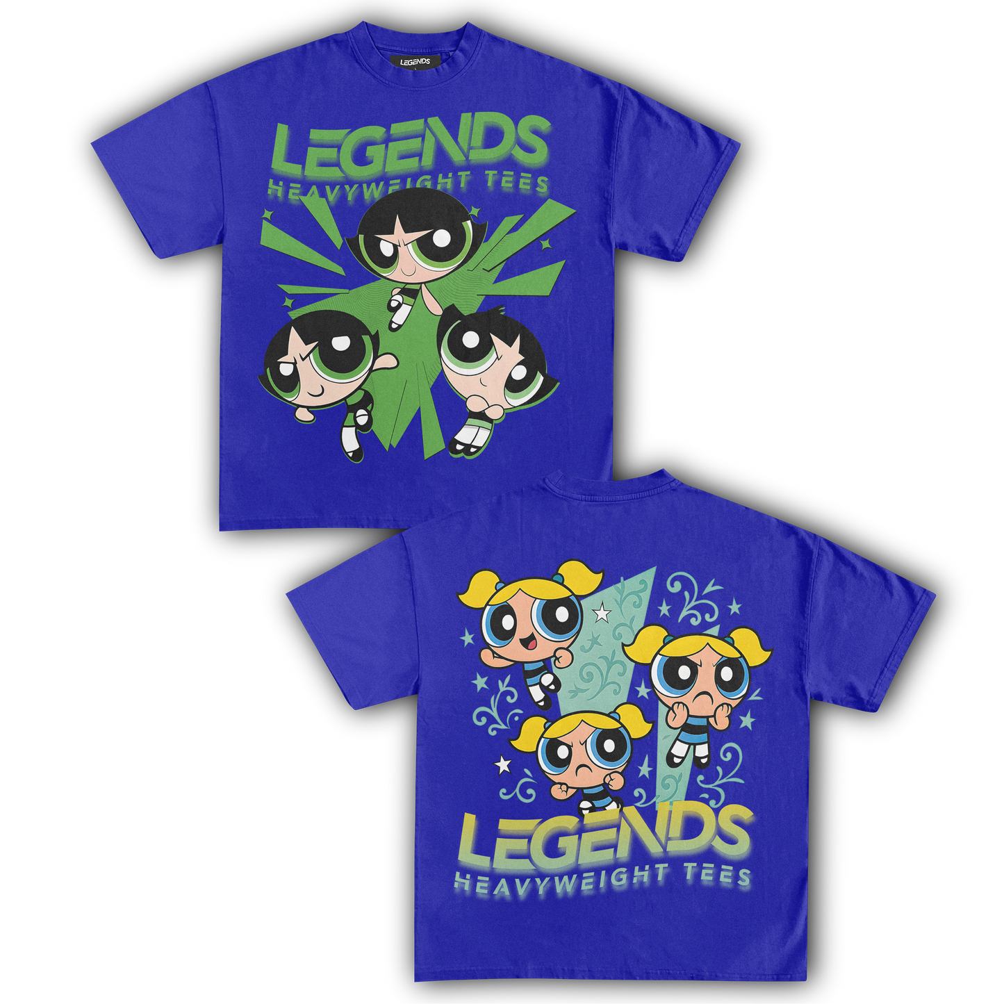 BUTTERCUP & BUBBLES TEE (DOUBLE SIDED)