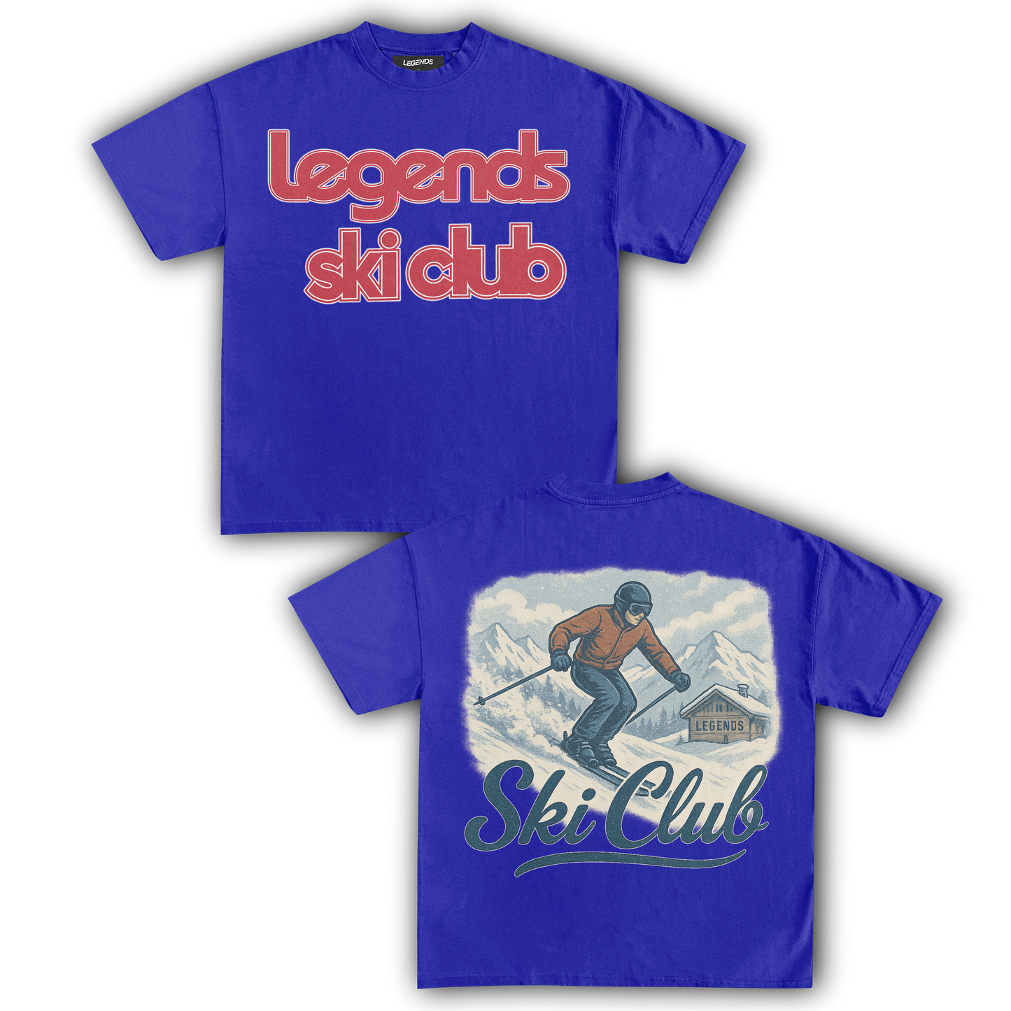SKI CLUB LEGENDS - SKI CLUB II (DOUBLE SIDED)