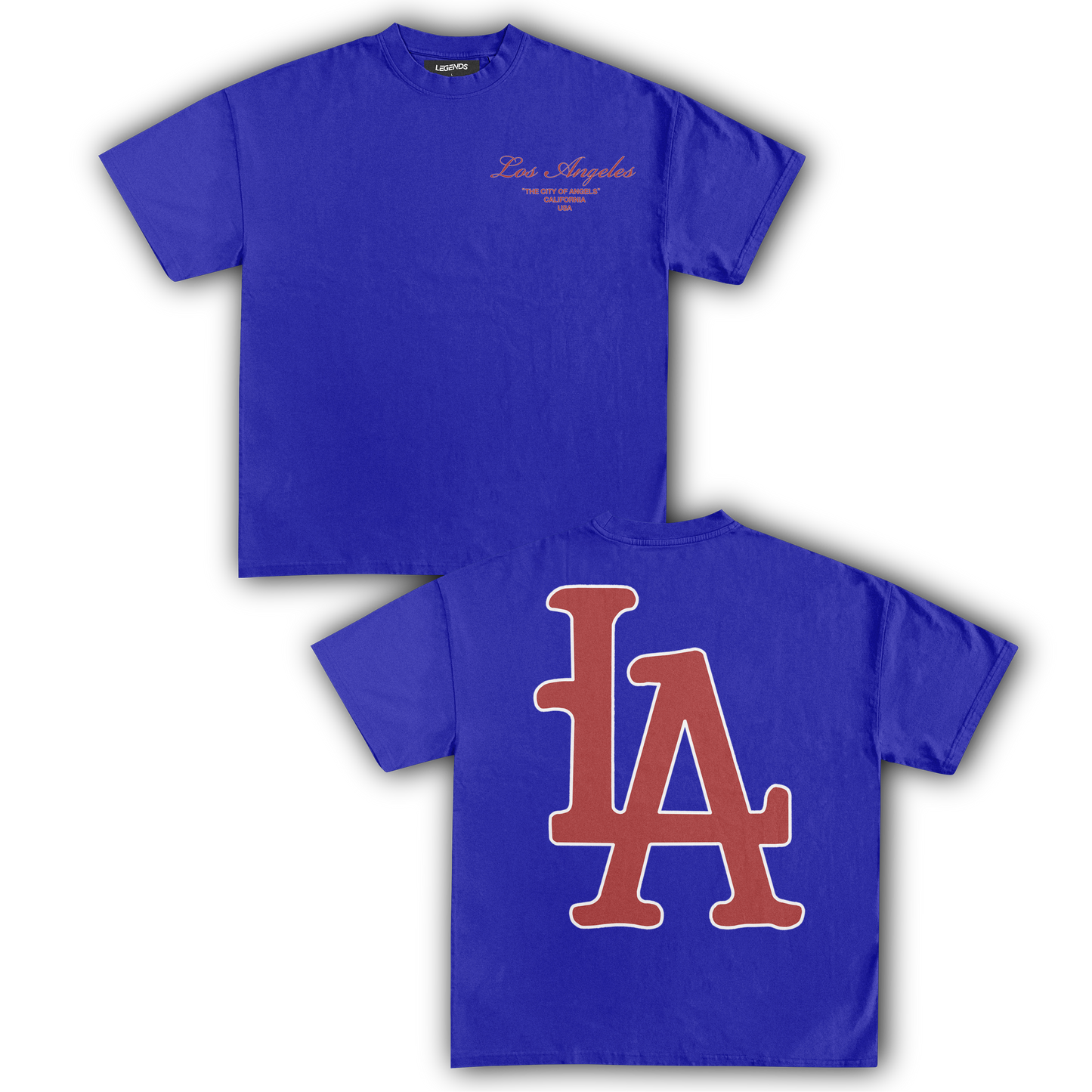 CITY OF ANGELS V2 DOUBLE TEE WHITE