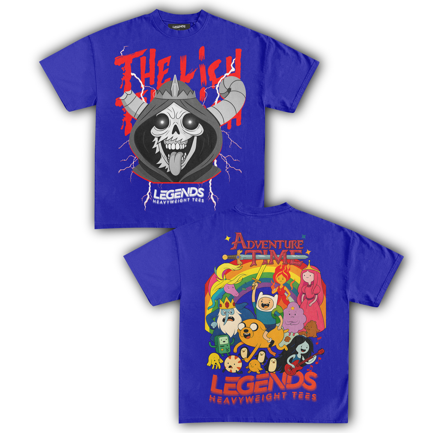 ADVENTURE TIME - THE LICH TEE II (DOUBLE SIDED)