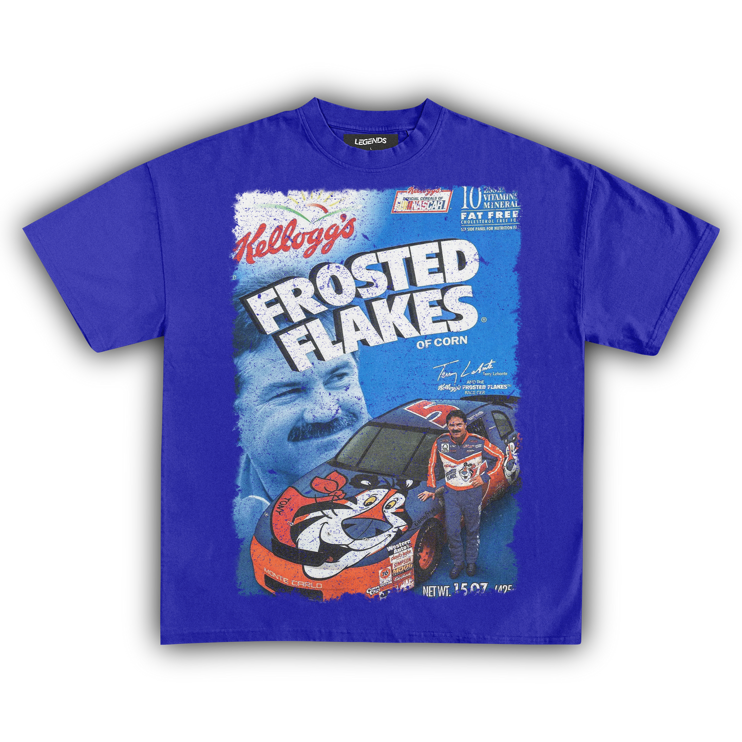 FROSTED FLAKES TONY LABONTE NASCAR VINTAGE TEE