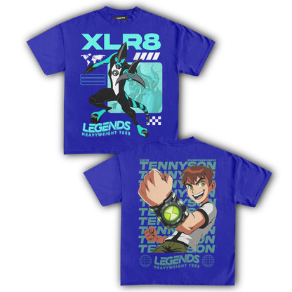 XLR8 & BEN TENNYSON TEE (DOUBLE SIDED)