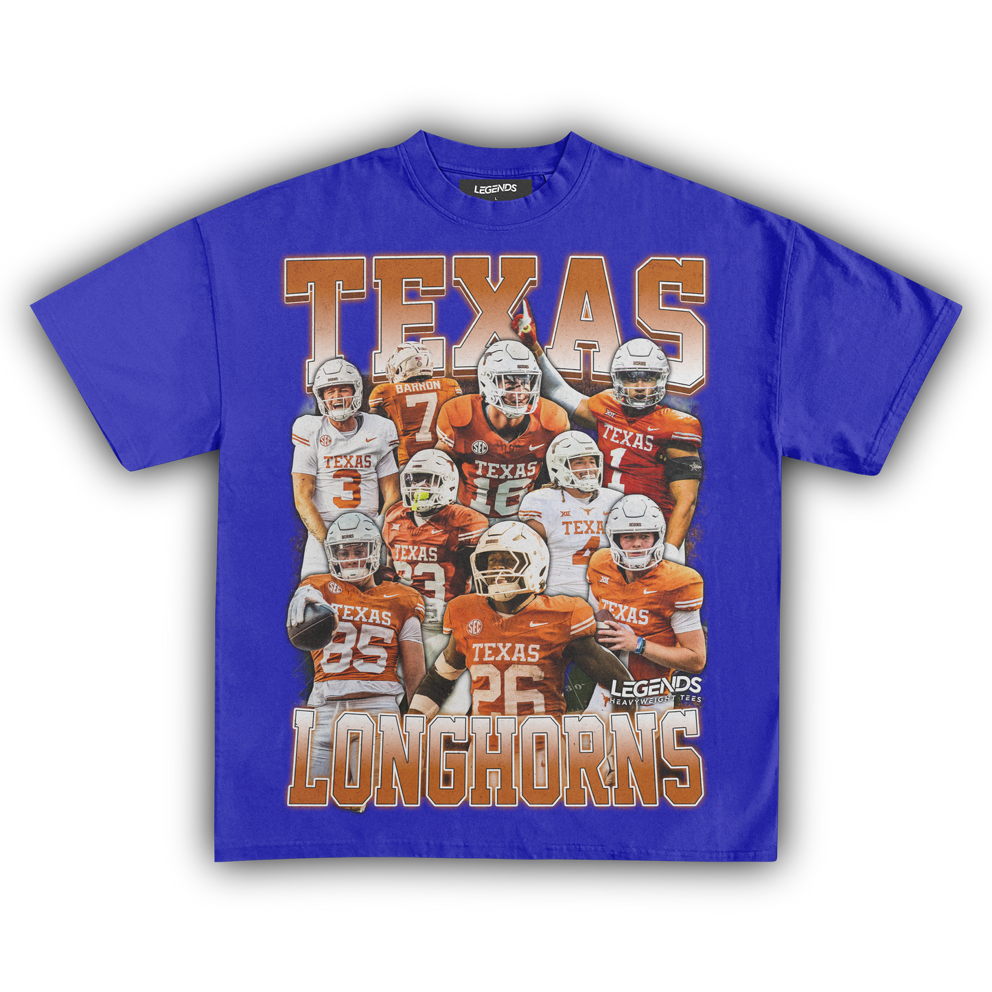 TEXAS LONGHORNS TEE