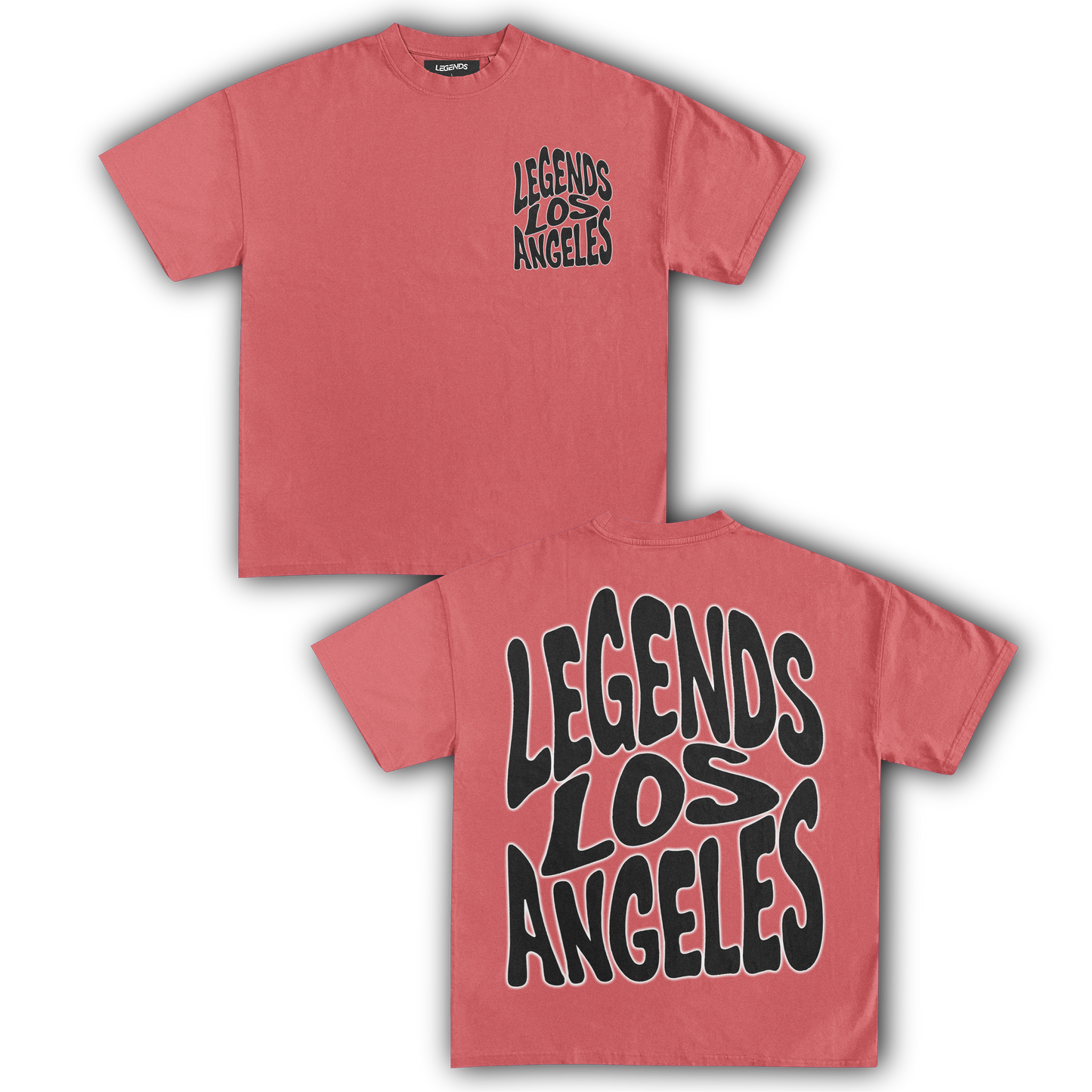LEGENDS LOS ANGELES DOUBLE TEE BLACK