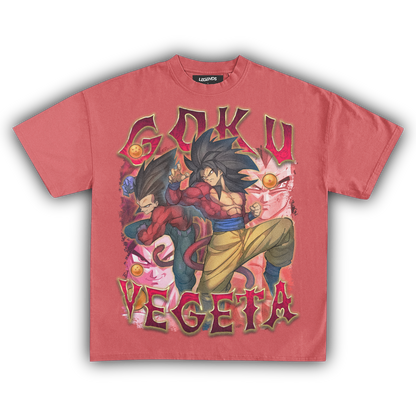 DRAGON BALL Z: GOKU x VEGETA VINTAGE TEE