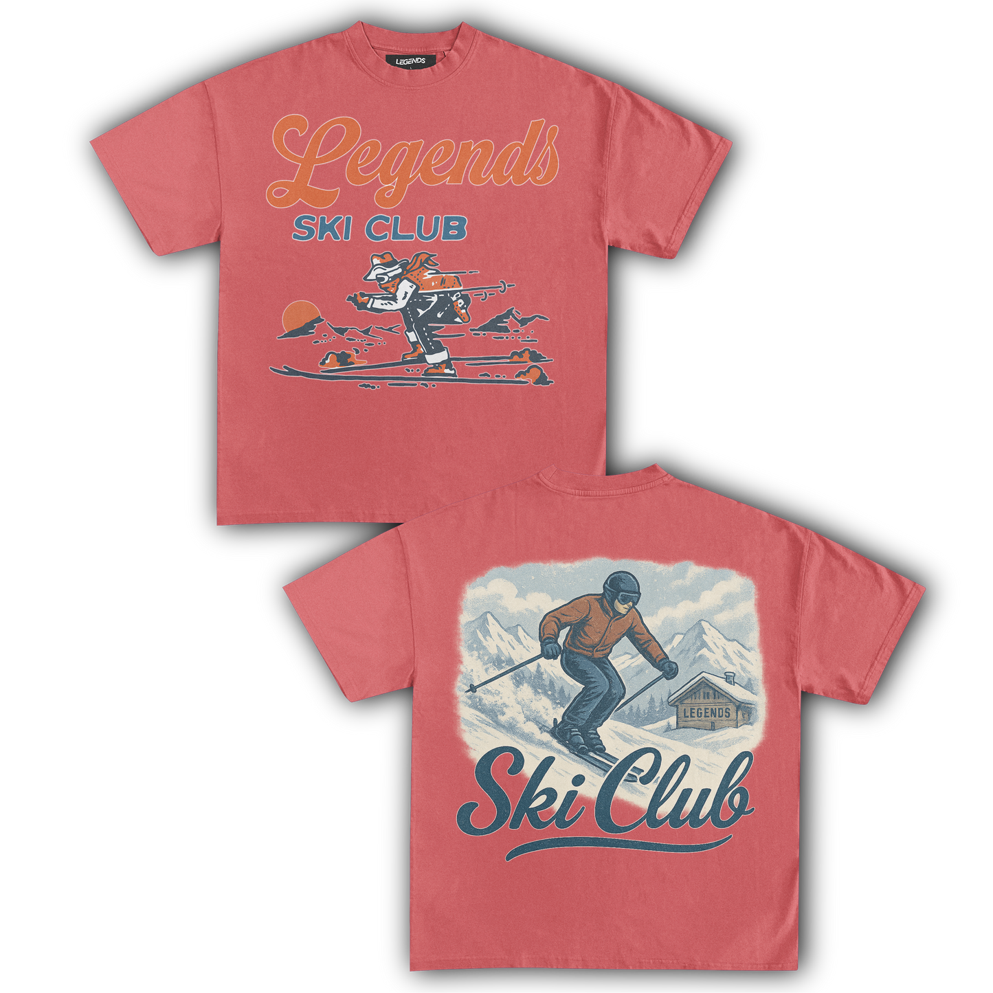 LEGENDS SKI CLUB - SKI CLUB II (DOUBLE SIDED)