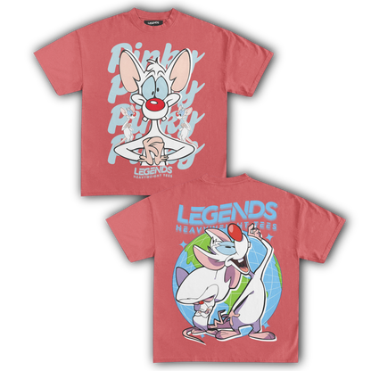 PINK & THE BRAIN TEE III (DOUBLE SIDED)