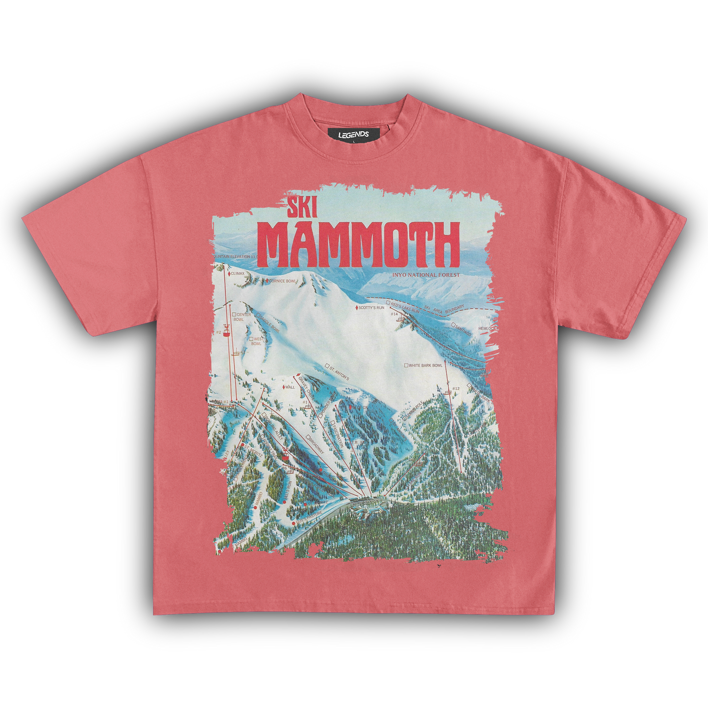 SKI MAMMOTH TEE