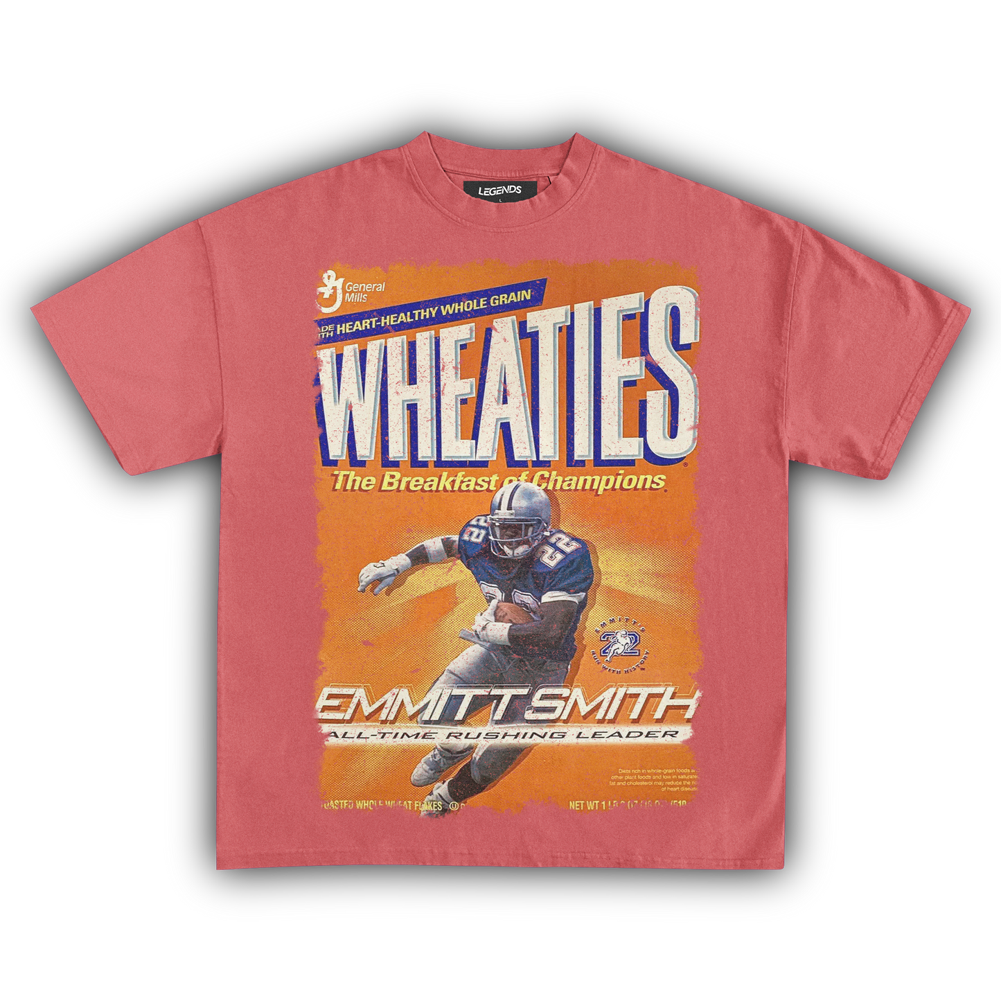 WHEATIES EMMITT SMITH 2002 VINTAGE TEE