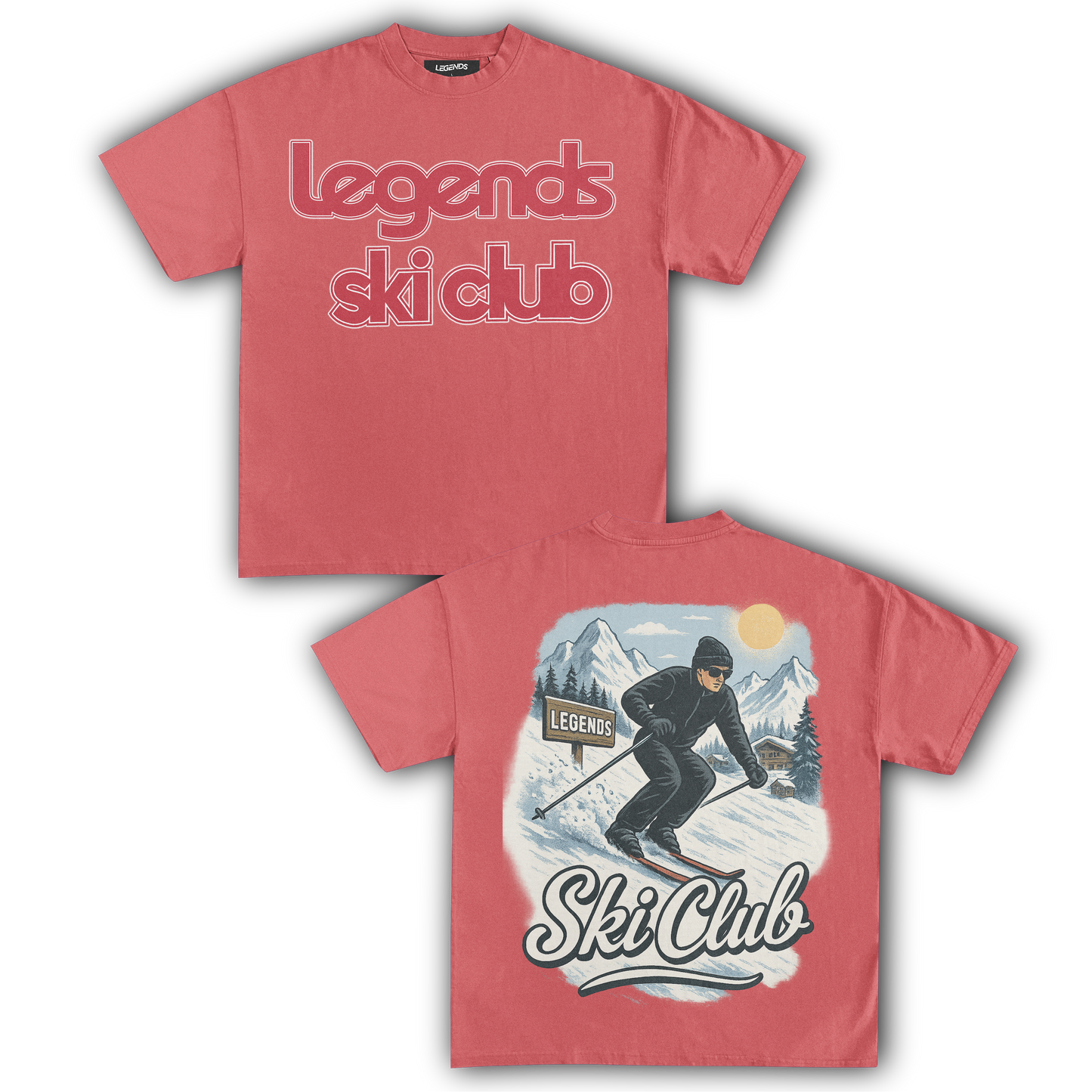 SKI CLUB LEGENDS - SKI CLUB I (DOUBLE SIDED)