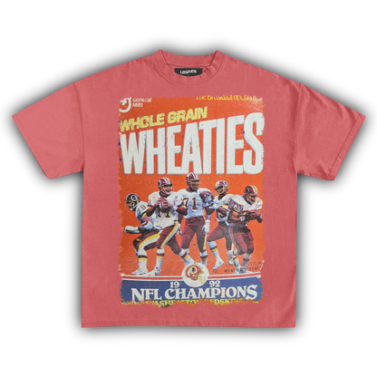 WHEATIES REDSKINS CHAMPIONS 1992 VINTAGE TEE