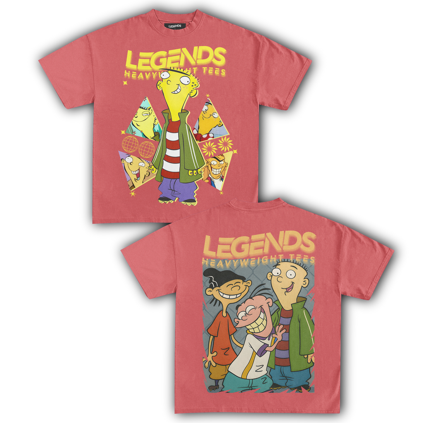 ED, EDD N EDDY TEE I (DOUBLE SIDED)