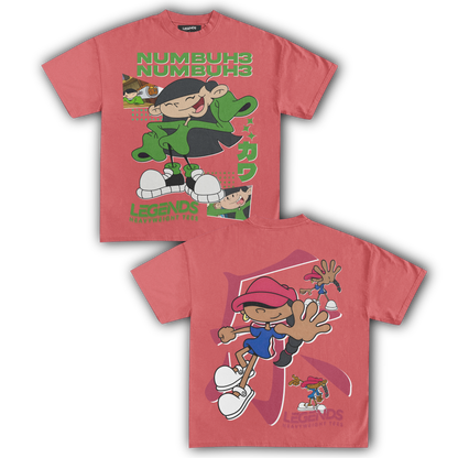 KIDS NEXT DOOR - NUMBER 3 & 5 TEE (DOUBLE SIDED)