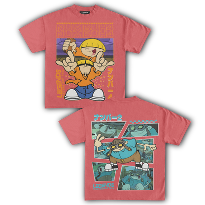 KIDS NEXT DOOR - NUMBER 4 & 2 TEE (DOUBLE SIDED)
