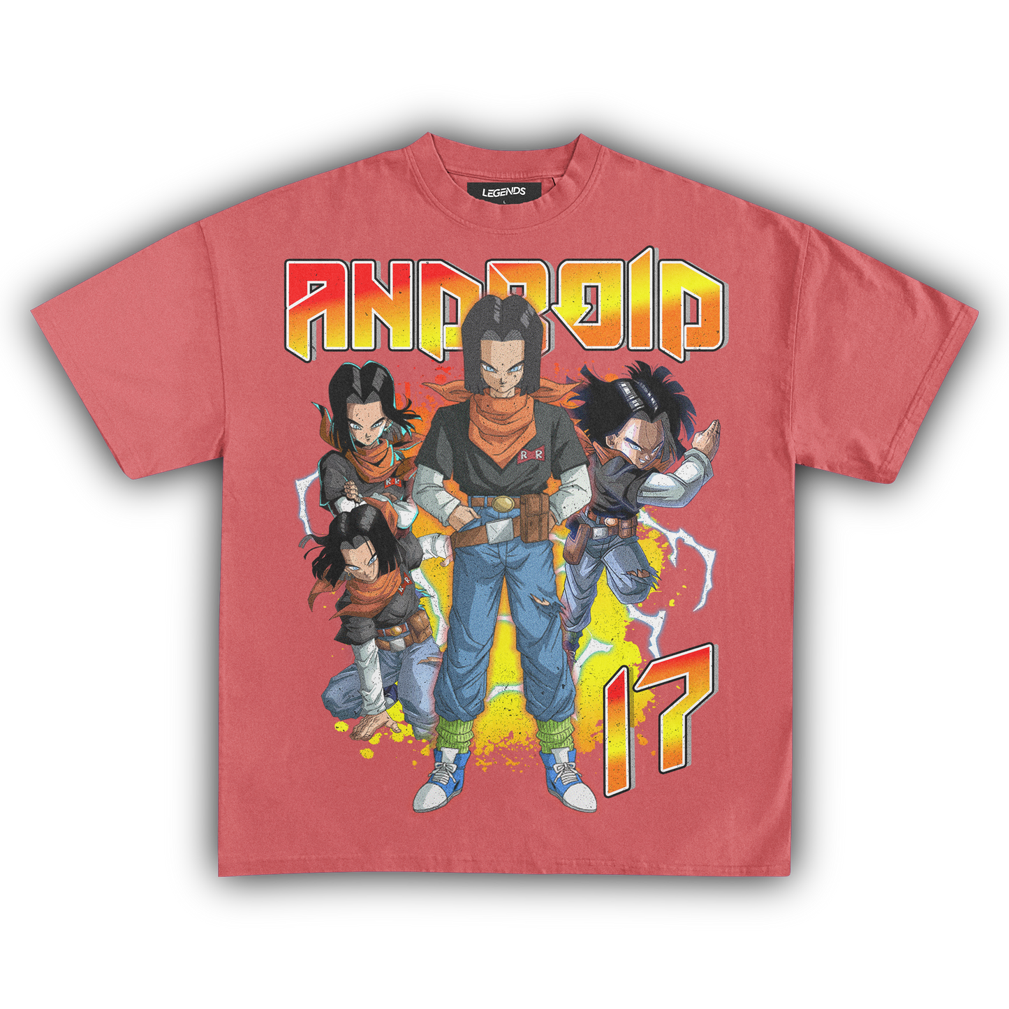 DRAGON BALL Z: ANDROID 17 VINTAGE TEE