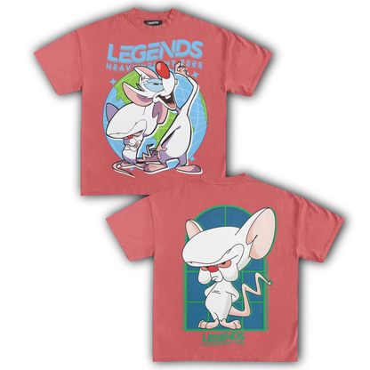 PINKY & THE BRAIN TEE IV (DOUBLE SIDED)
