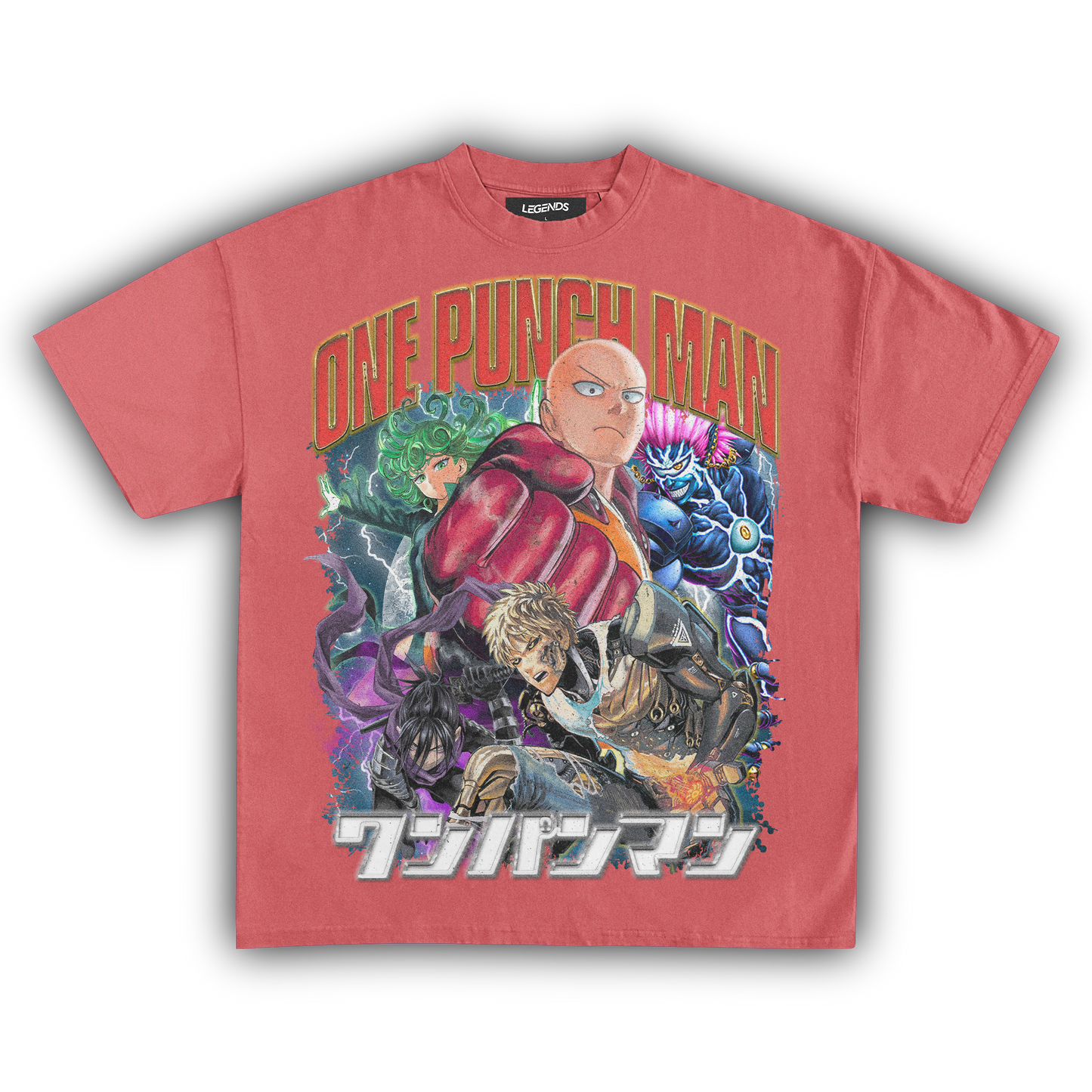 ONE PUNCH MAN: SAITAMA VINTAGE TEE (Volume 2)