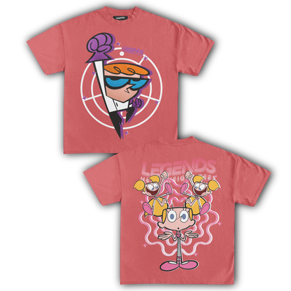 DEXTER & DEEDEE TEE (DOUBLE SIDED)