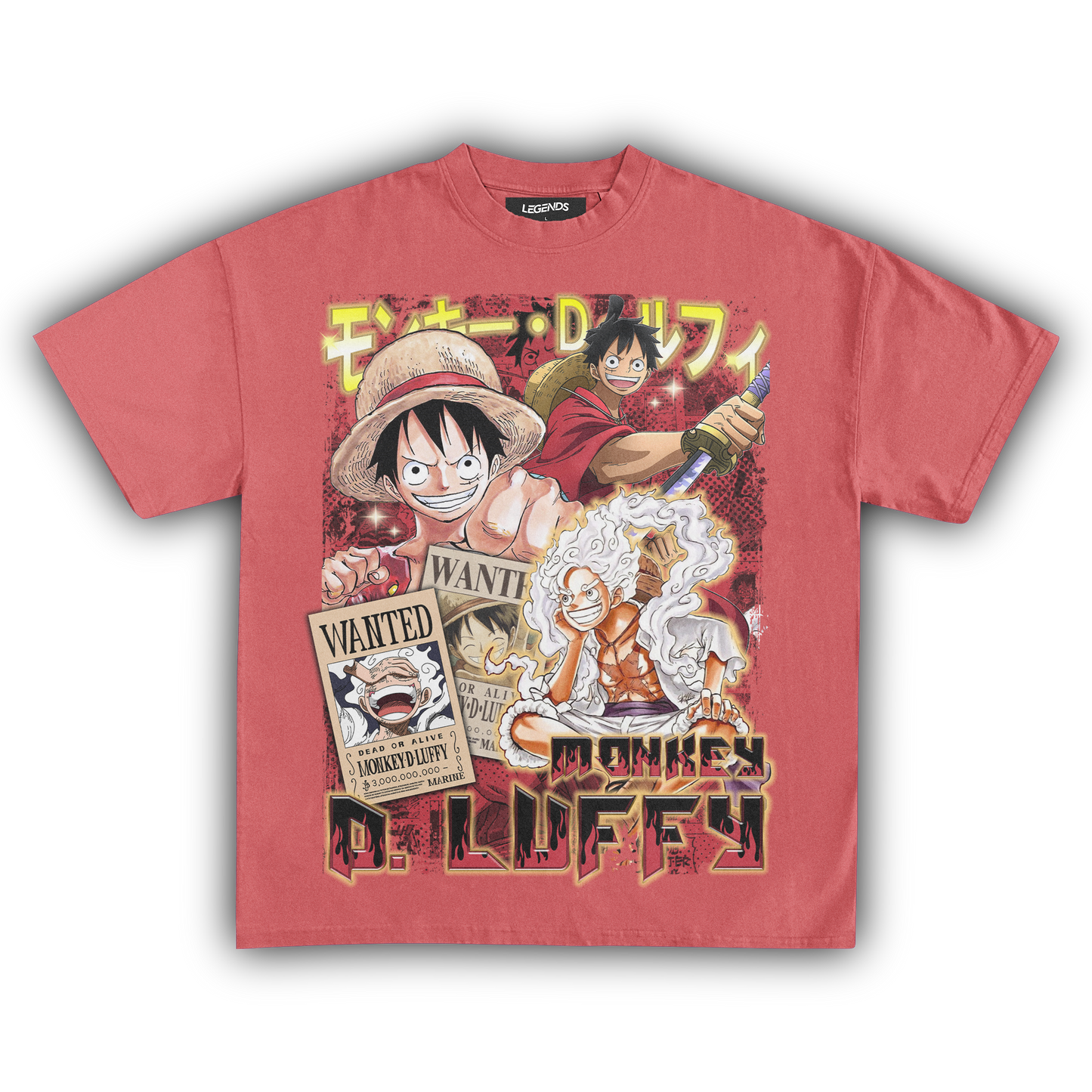 MONKEY D. LUFFY VINTAGE TEE