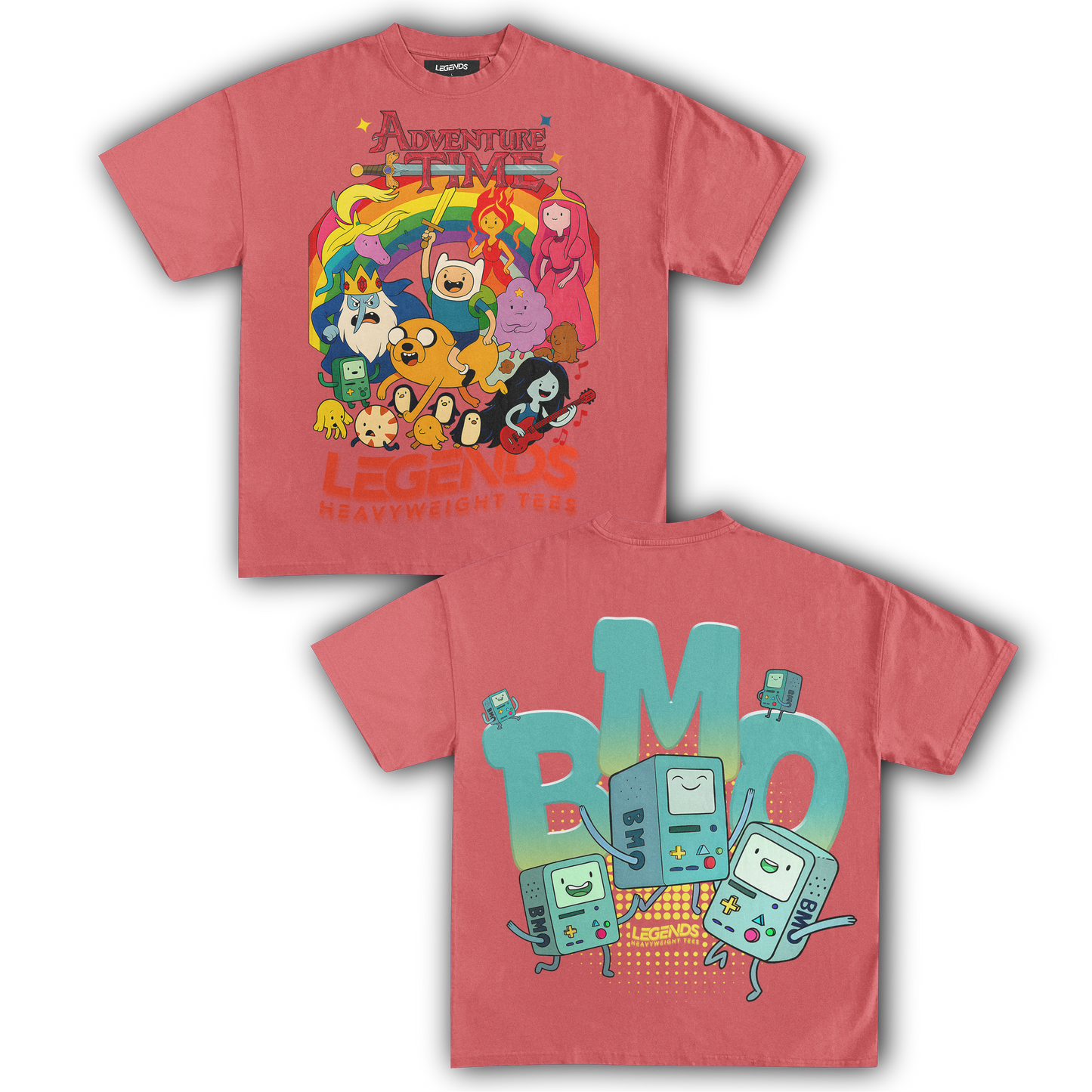 ADVENTURE TIME - BMO TEE I (DOUBLE SIDED)