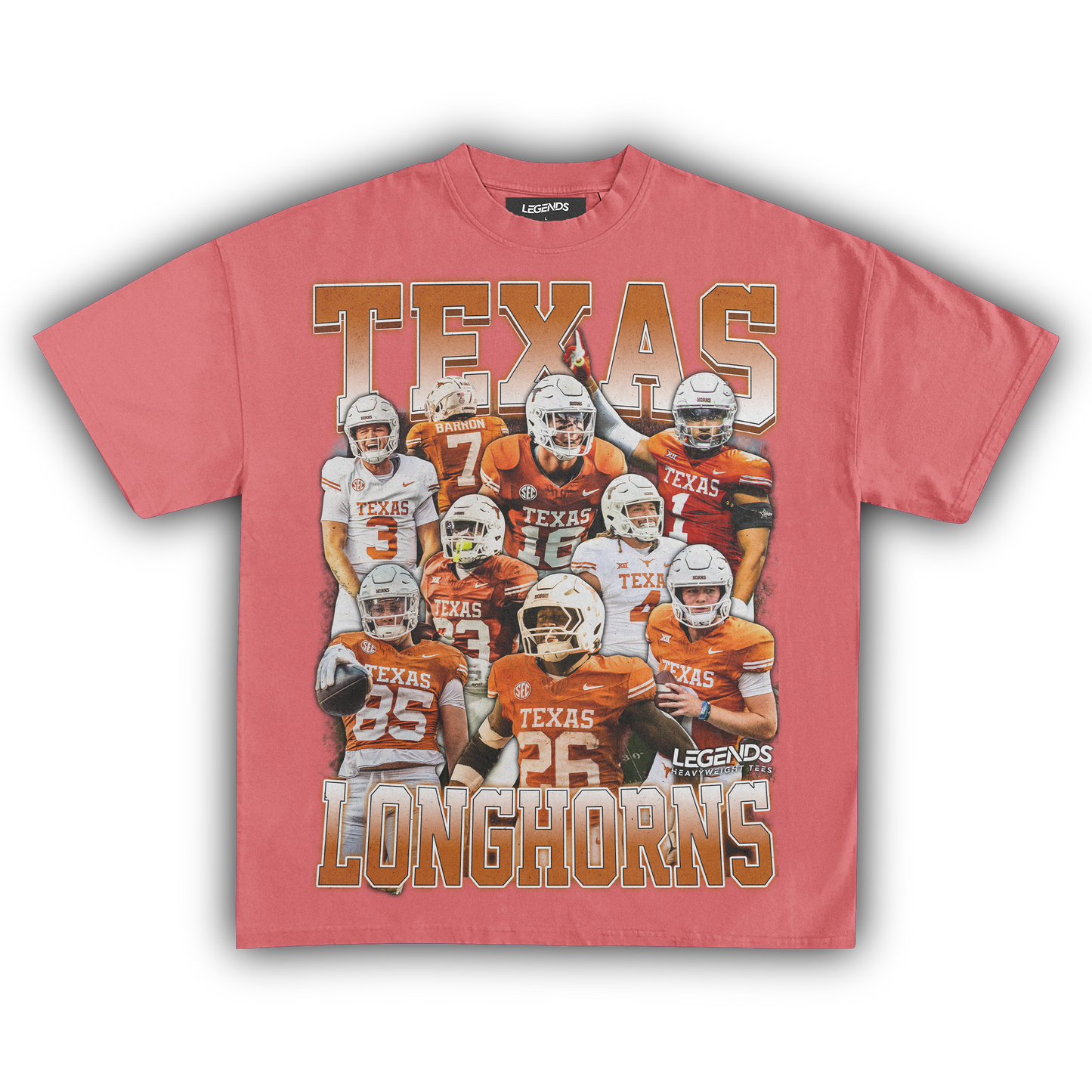 TEXAS LONGHORNS TEE