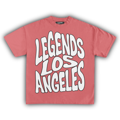 LEGENDS LOS ANGELES SINGLE TEE WHITE