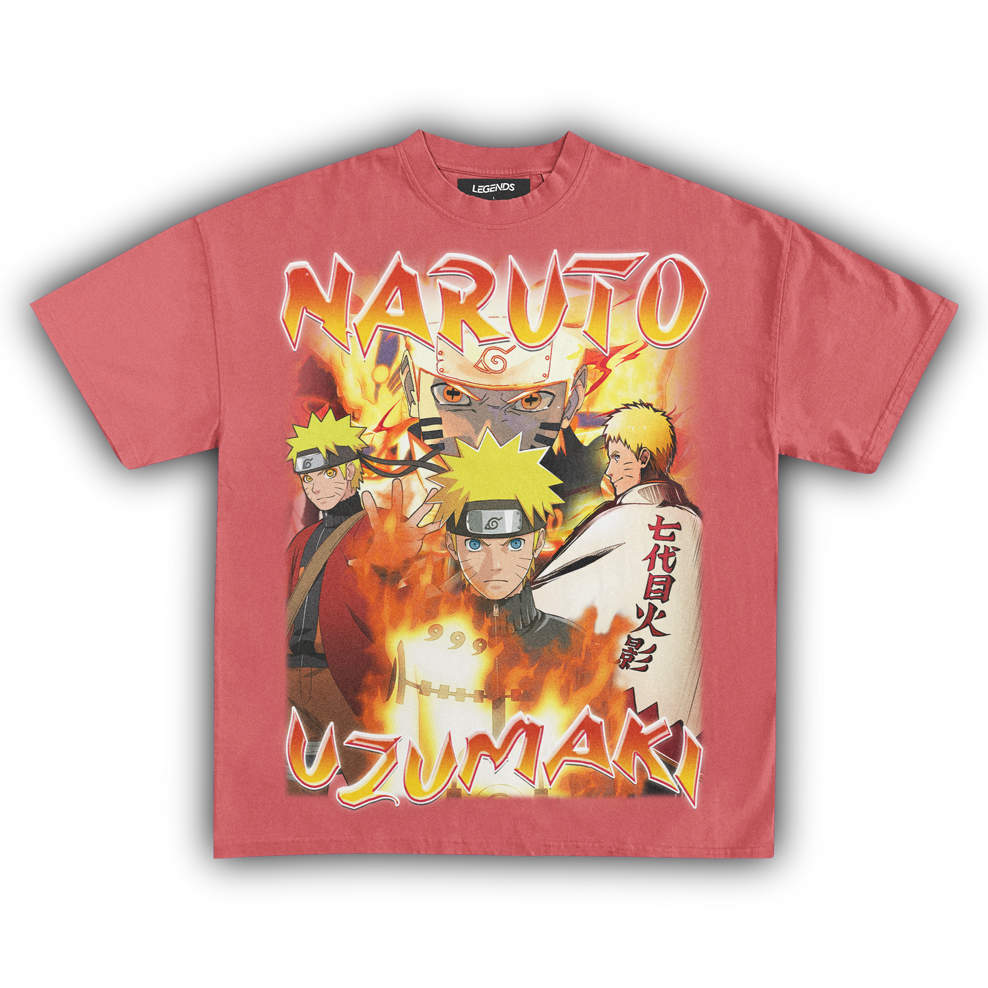 Naruto Uzumaki Tee » Anime » Vintage Heavyweight T-Shirt Naruto Uzumaki Tee » Anime » Vintage Heavyweight T-Shirt
