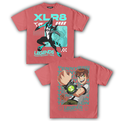 XLR8 & BEN TENNYSON TEE (DOUBLE SIDED)