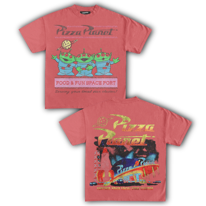 TOY STORY - PIZZA PLANET TEE IV (DOUBLE SIDED)